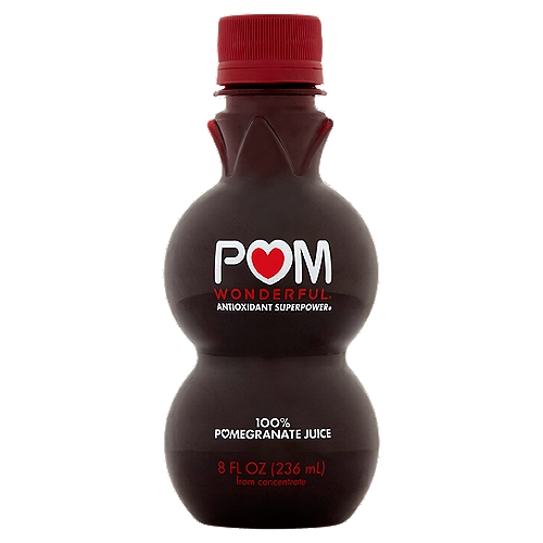 Pom Wonderful Antioxidant Superpower 100% Pomegranate Juice, 8 fl oz
Drink it daily, feel it forever