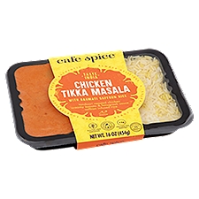 Café Spice Chicken Tikka Masala with Saffron Rice, 16 Ounce