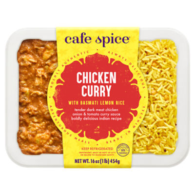 Cafe Spice Chicken Curry with Basmati Lemon Rice, 16 oz ShopRite