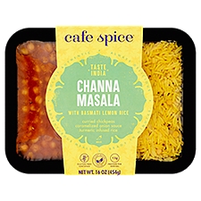 Cafe Spice Channa Masala with Basmati Lemon Rice, 16 oz