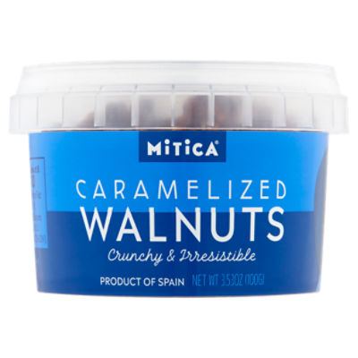 Mitica Caramelized Walnuts, 3.53 oz