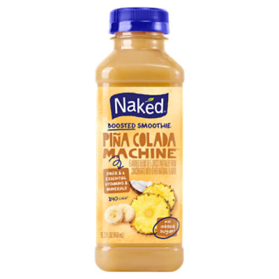Naked 100% Juice Blend Pina Colada 15.2 Fl Oz Bottle - Fairway
