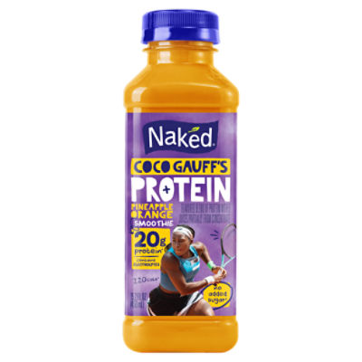 Naked Coco Gauff's Protein Pineapple Orange Smoothie, 15.2 fl oz