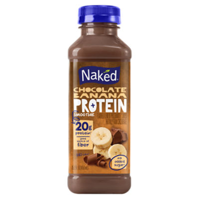 Naked Chocolate Banana Protein Smoothie, 15.2 fl oz, 15.2 Fluid ounce