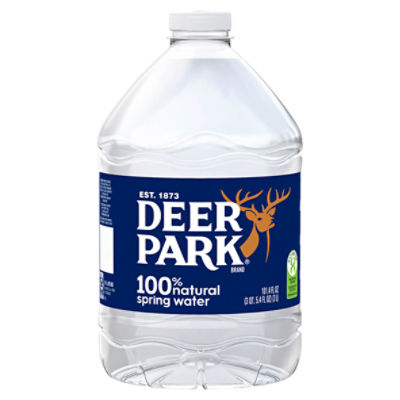 DEER PARK Brand 100% Natural Spring Water, 101.4-ounce plastic jug