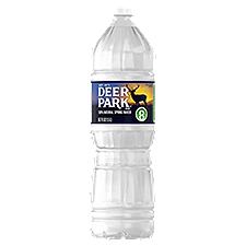 DEER PARK Brand 100% Natural Spring Water, 50.7-ounce plastic bottle