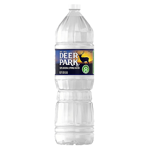 DEER PARK Brand 100% Natural Spring Water, 50.7-ounce plastic bottle
DEER PARK Brand 100% Natural Spring Water has been a local favorite for generations. Sourced from carefully selected springs since 1873, DEER PARK Spring Water contains naturally occurring minerals for a crisp, clean taste. So when you're looking for a trusted source of hydration for any occasion, choose DEER PARK.