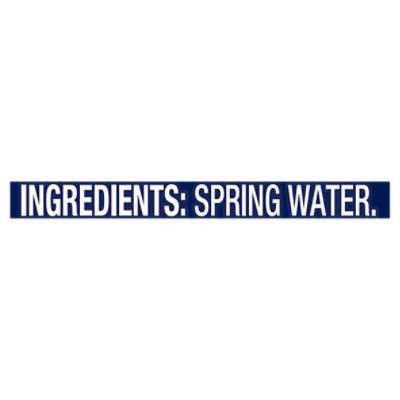 DEER PARK DEER PARK Brand 100% Natural Spring Water, 8-ounce mini plastic  bottles (Pack of 12)