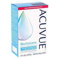 Acuvue RevitaLens Disinfecting Solution, Multi-Purpose, 4 Fluid ounce