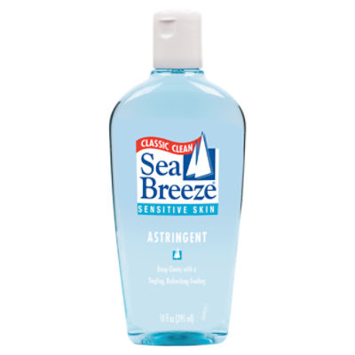 Sea Breeze Classic Clean Sensitive Skin Astringent, 10 fl oz, 10 Fluid ounce