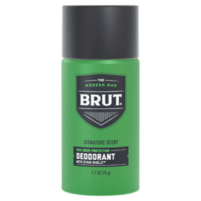 Brut Signature Scent Deodorant, 2.7 oz
