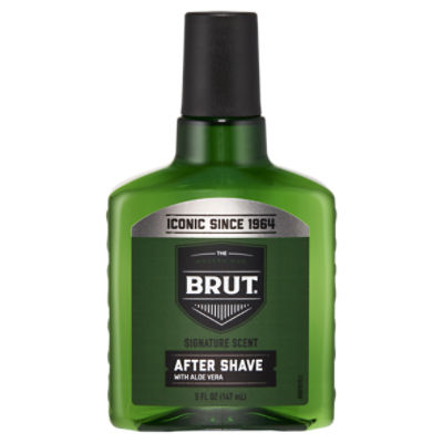 Brut Signature Scent After Shave with Aloe Vera, 5 fl oz