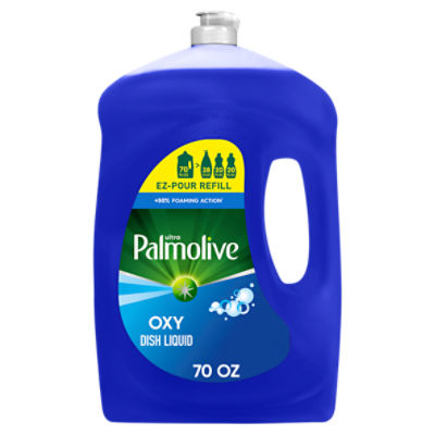 Palmolive Ultra Dishwashing Liquid Dish Soap, Oxy Power Degreaser - 70 Fluid Ounce