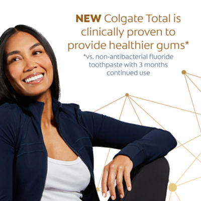 Colgate Total Active Prevention Deep Clean Toothpaste Value Pack, 5.1 oz, 2 count