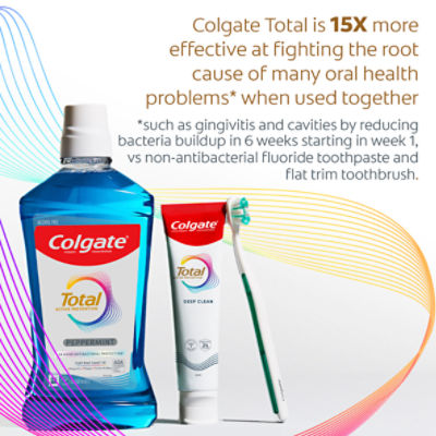 Colgate Total Active Prevention Deep Clean Toothpaste Value Pack, 5.1 oz, 2 count