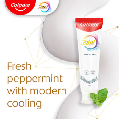 Colgate Total Active Prevention Deep Clean Toothpaste Value Pack, 5.1 oz, 2 count