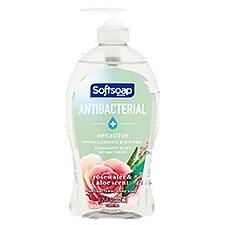 Softsoap Sensitive Rosewater & Aloe Scent Antibacterial Hand Soap, 11.25 fl oz