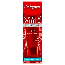 Colgate Optic White Renewal Brilliant Shine Toothpaste, 3.0 oz