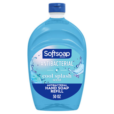 Softsoap Antibacterial Clean and Protect Liquid Hand Soap, Cool Splash Scent, 50 fl oz