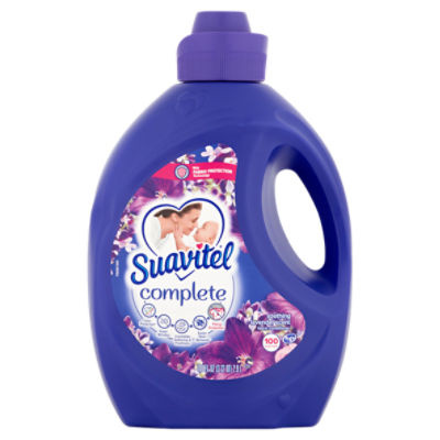 Suavitel Complete Soothing Lavender Scent Fabric Conditioner, 100 small loads, 100 fl oz