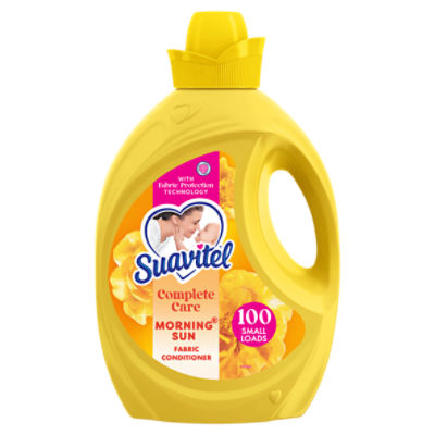 Suavitel Complete Care Morning Sun Fabric Conditioner, 100 Small Loads, 100 fl oz, 100 Fluid ounce