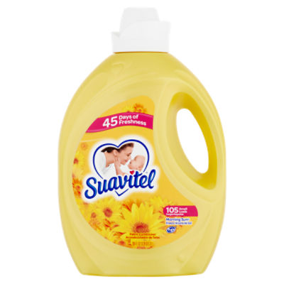 Suavitel Morning Sun Fabric Conditioner, 105 small loads, 105 fl oz