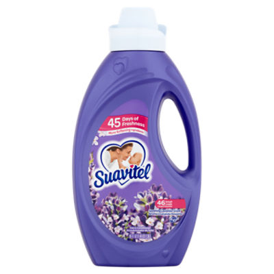 Suavitel Soothing Lavender Scent Fabric Conditioner, 46 small loads, 46 fl oz