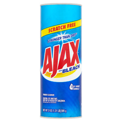 Ajax Powder Cleanser with Bleach, 21 oz, 21 Ounce