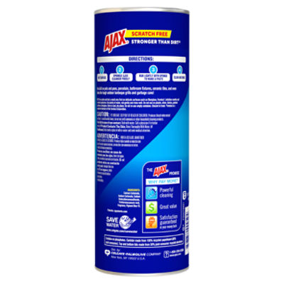 Ajax Powder Cleanser with Bleach, 21 oz - The Fresh Grocer