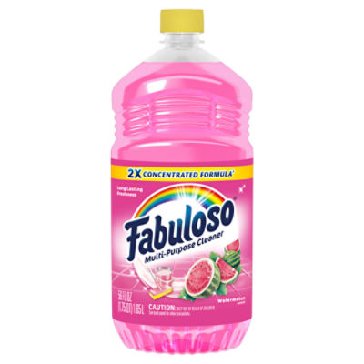 Fabuloso® Multi-Purpose Cleaner, 2X Concentrated Formula, Watermelon Scent, 56 fl oz