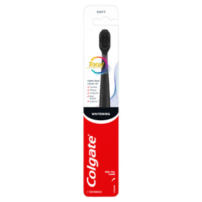 Colgate Soft Total Active Prevention Whitening Toothbrush, 1 count
