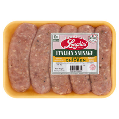 Longhini Sweet Chicken Italian Sausage, 16 oz