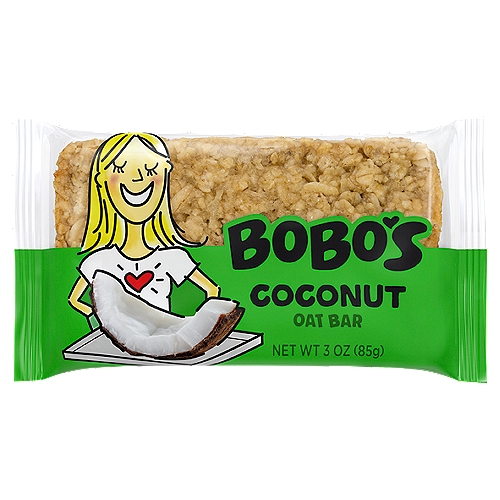 Bobo's Coconut Oat Bar, 3 oz