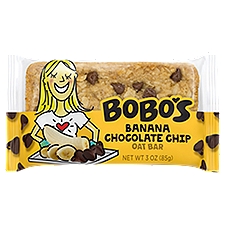 Bobo's Banana Chocolate Chip Oat Bar, 3 oz