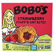 Bobo's Strawberry Stuff'd Oat Bites, 1.3 oz, count 5