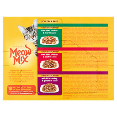 Meow mix soft clearance food