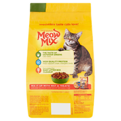 Meow mix outlet indoor cat food