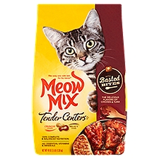Meow Mix Tender Centers Chicken & Tuna with Basted Bites Cat Food, 48 oz, 3 Pound