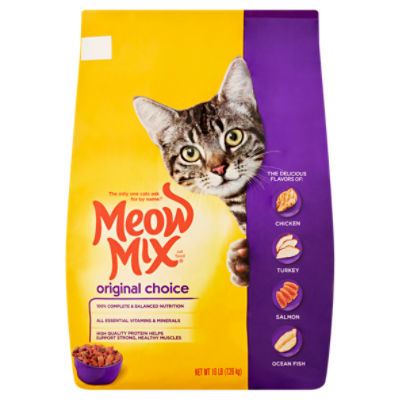 Meow Mix Cat Food, Original Choice