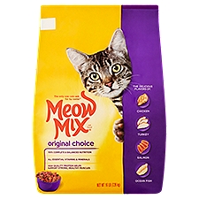 Meow Mix Original Choice Cat Food, 16 lb, 16 Pound