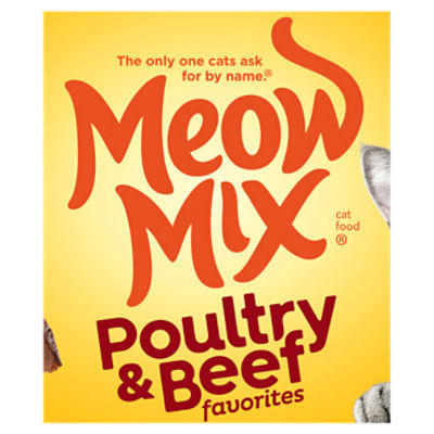 Meow Mix Poultry Selects Cat Food Variety Pack, 2.75 oz, 24 count