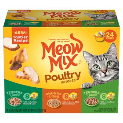 Meow mix rotisserie store chicken