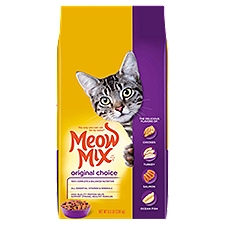 Meow Mix Original Choice Cat Food, 6.3 lb, 6.3 Pound