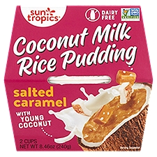 Sun Tropics Salted Caramel Coconut Milk Rice Pudding, 2 count, 8.46 oz