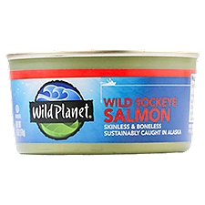 Wild Planet Wild Sockeye Salmon, 6 oz