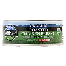 Wild Planet Organic No Salt Added Roasted Chicken Breast, 5 oz