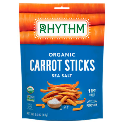 Rhythm Superfoods Carrot Sticks Sslt Og 1.4oz