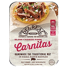 Del Real Foods Slow-Cooked Pork Carnitas, 12 oz, 12 Ounce