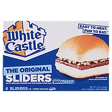 White Castle The Original Sliders, 6 count, 9.5 oz