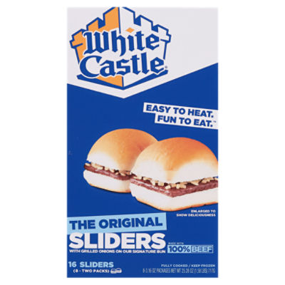 White Castle The Original Sliders, 16 count, 25.28 oz, 25.28 Ounce